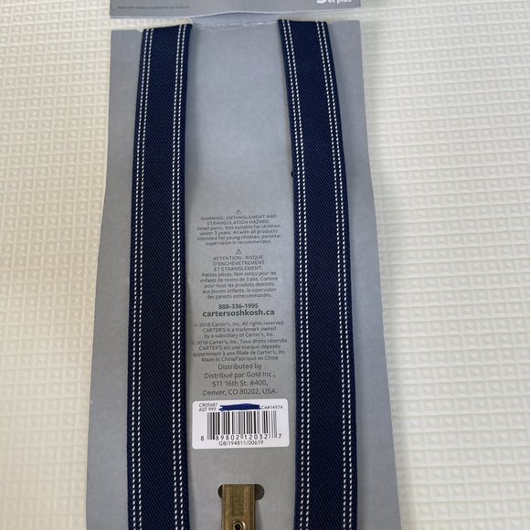 Navy Suspenders - Picture 2 of 2